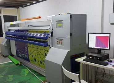 Custom design during printing process